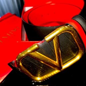 Valentino double face large belt New